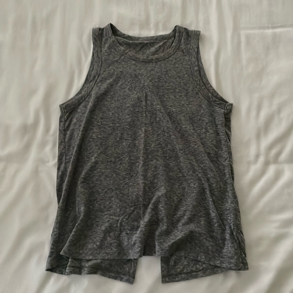 JCREW tie back muscle tee